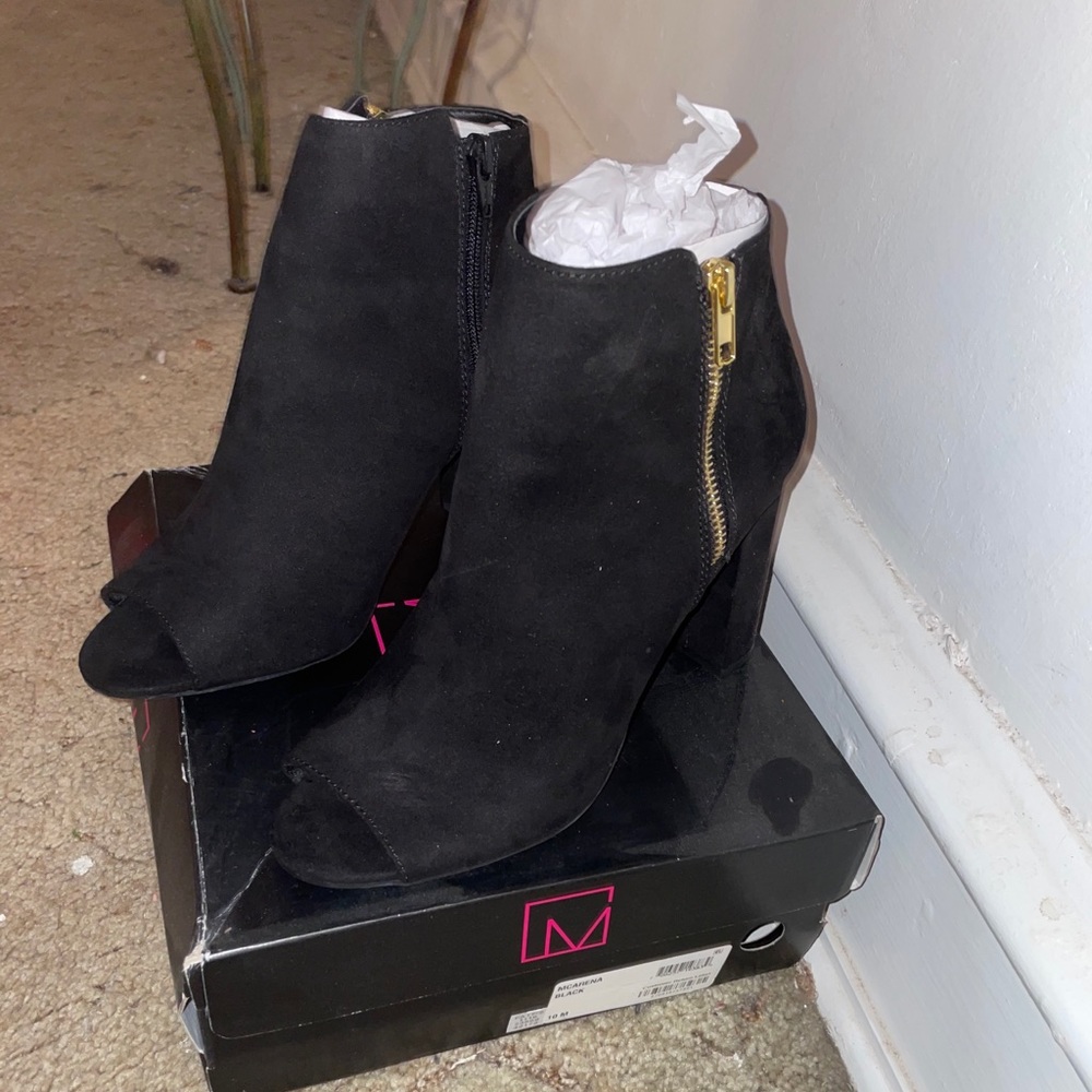Black booties